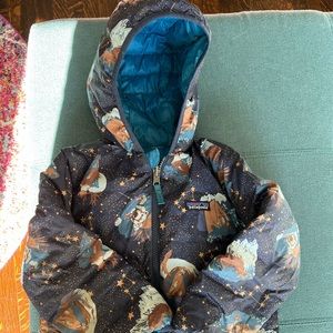 Patagonia reversible down sweater. Size 5